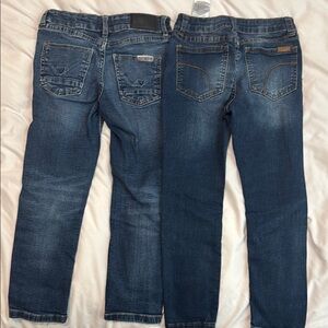 Boys size 6 (2) denim jeans Hudson Jeans and Joe’s Jeans
